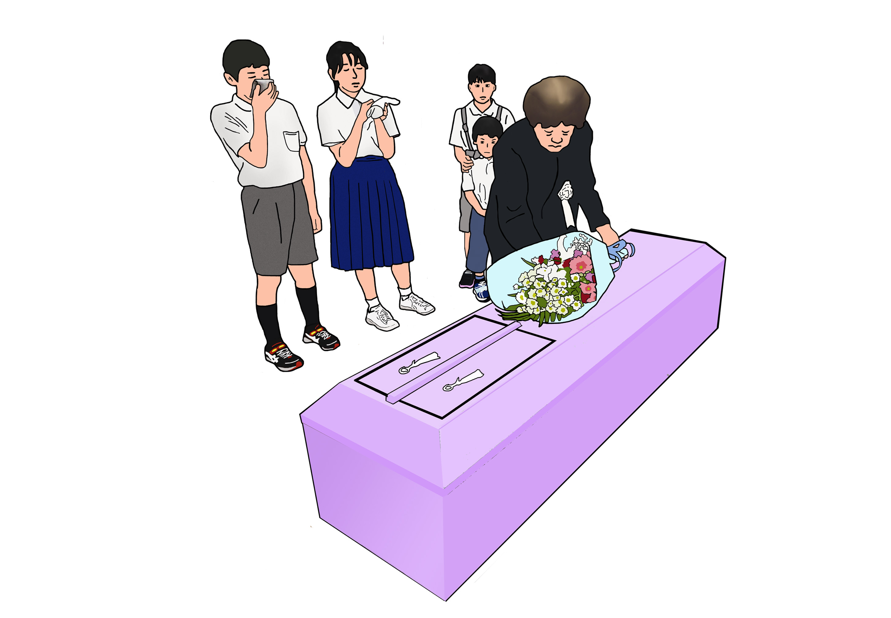 ご家族で最後のお別れ
